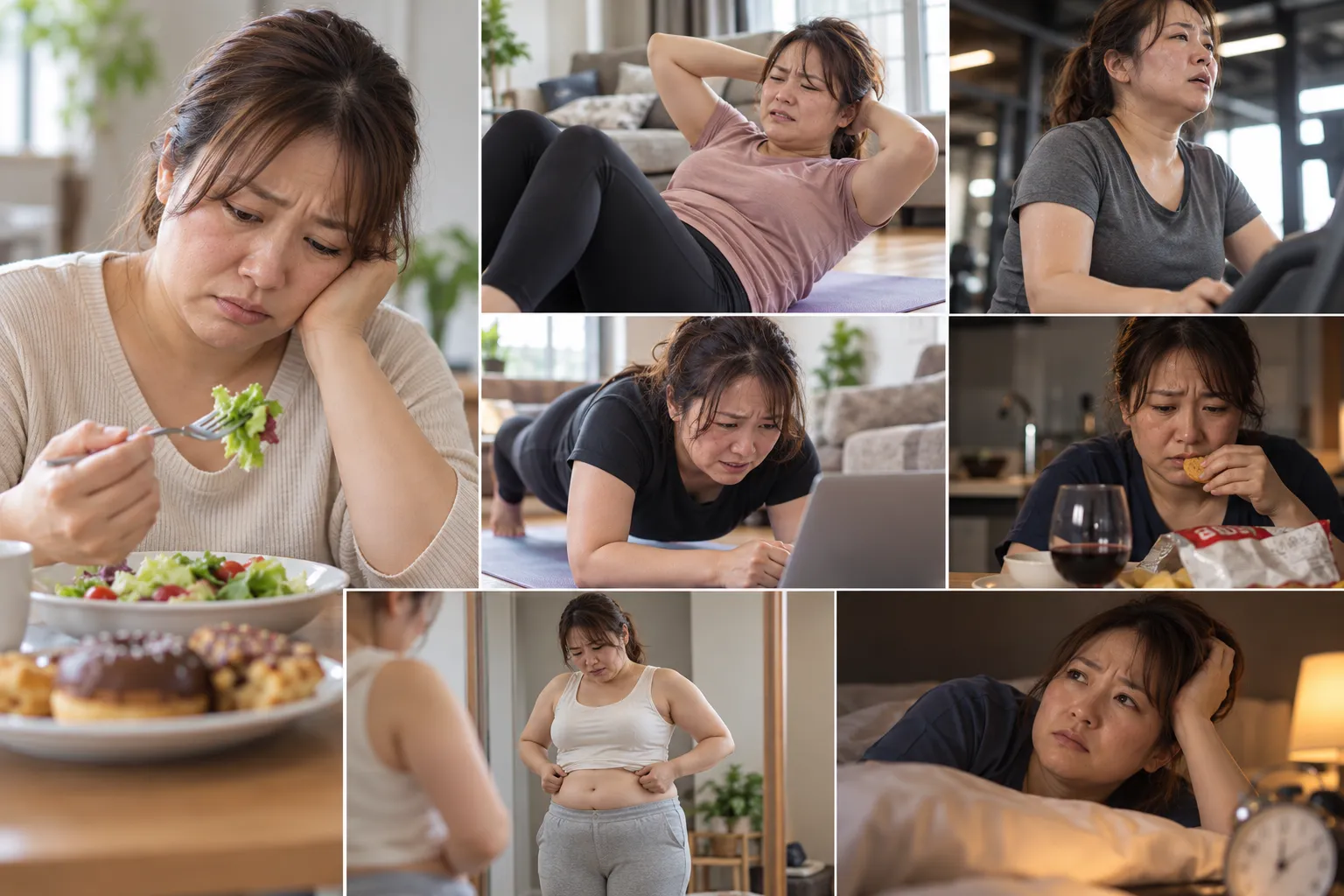 1年かけて増えた2kgを、わずか2ヶ月で元に戻した40代のお客さま